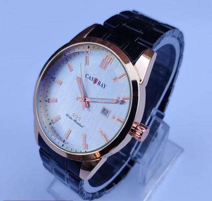 Men's analog casual watch