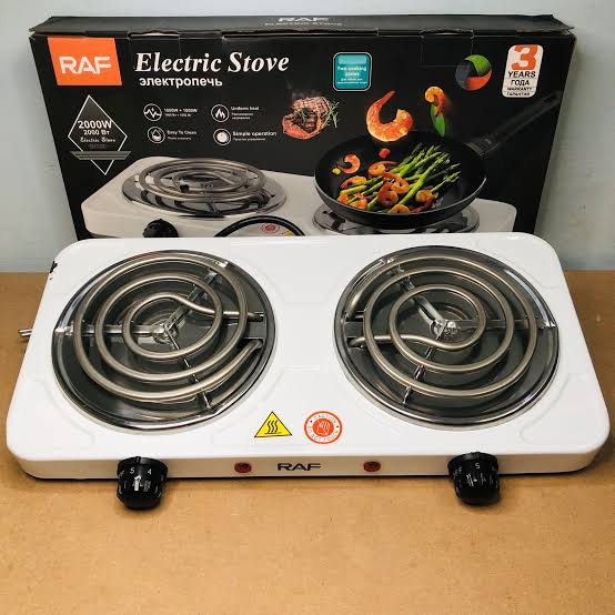 Double electric stove